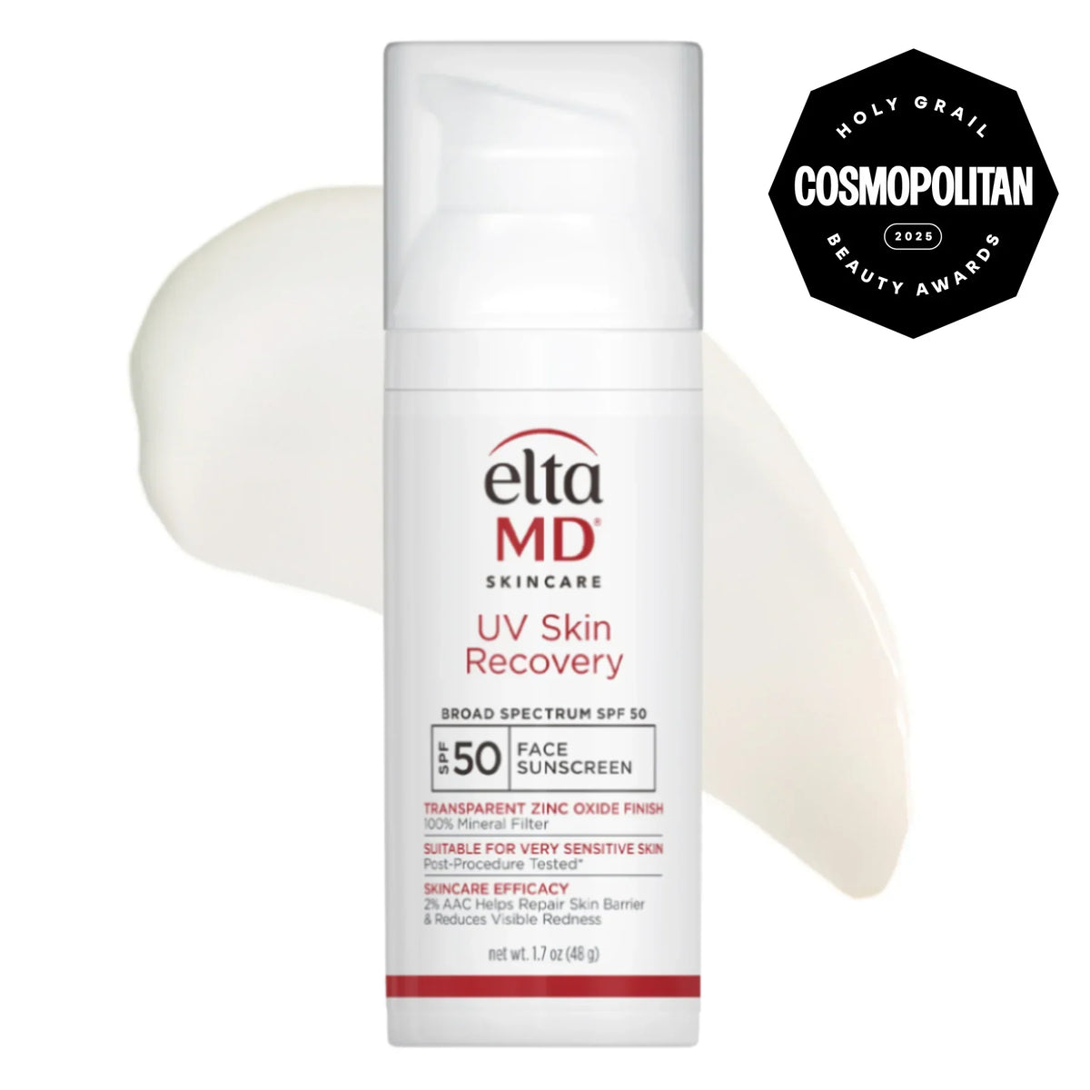 UV Skin Recovery Broad Spectrum SPF50 Face Sunscreen